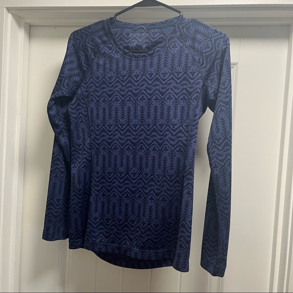 Patagonia S Women’s Capilene Midweight crew - classic navy